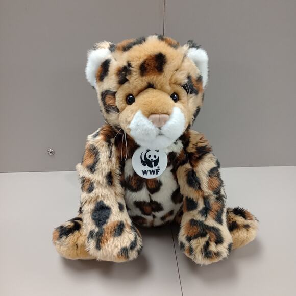 Build A Bear WWF World Wildlife Fund Leopard Bear - Picture 1 of 8